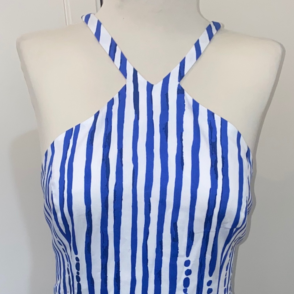 Lilly Pulitzer Iveigh Shift Dress Blue Crush Size 10